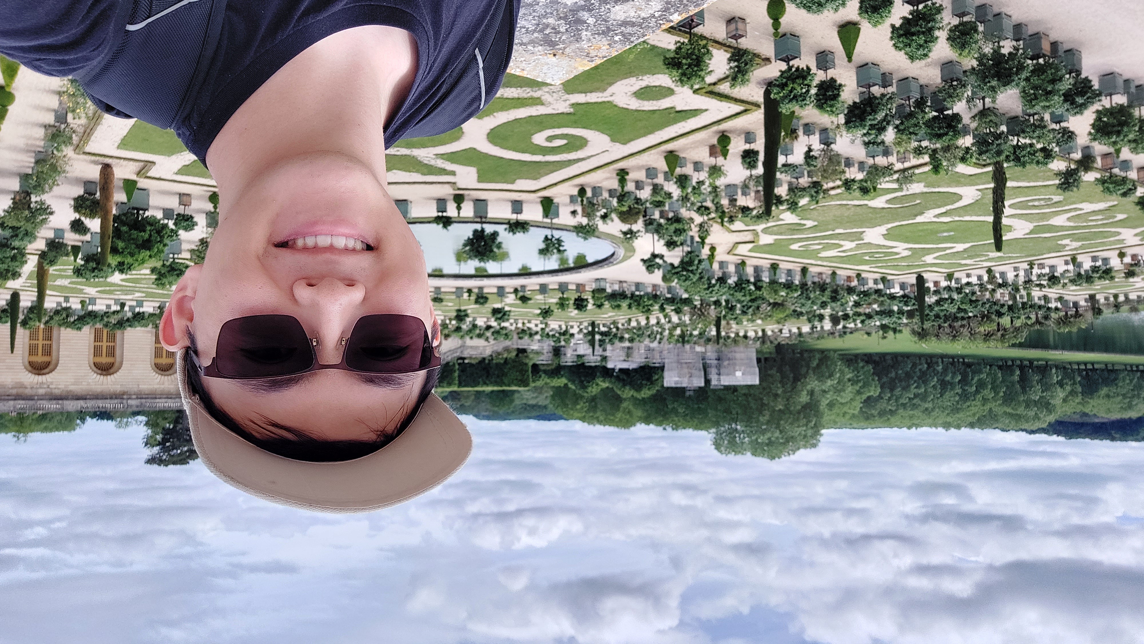 The Gardens of Versailles just outside Paris